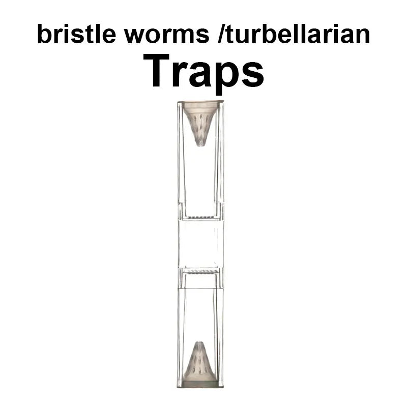 Acrylic Worm Catcher Trap for Freshwater and Saltwater Aquariums