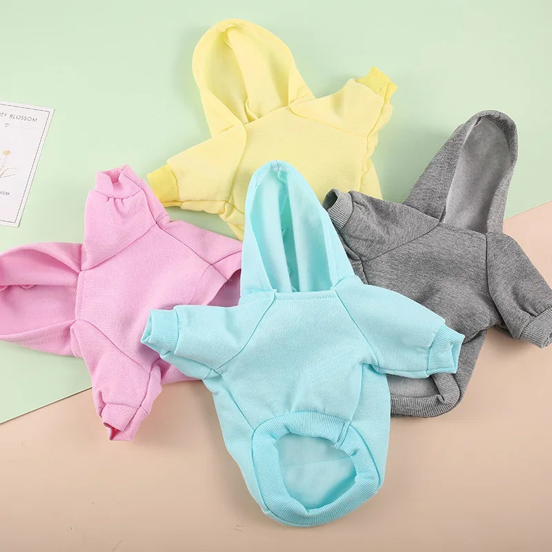 Cozy Cat and Dog Hoodies for Small Pets