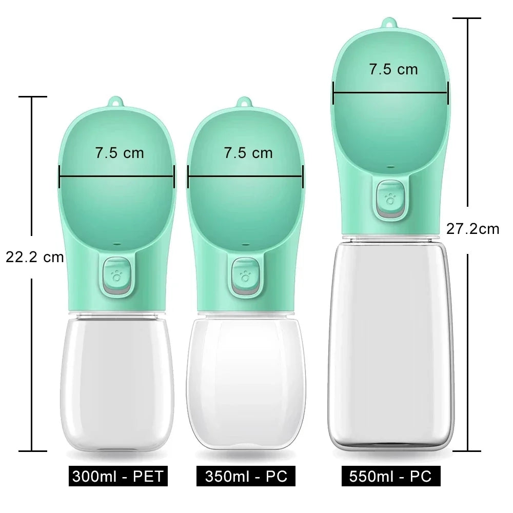 Leakproof Portable Water Bottle for Dogs and Cats Outdoors