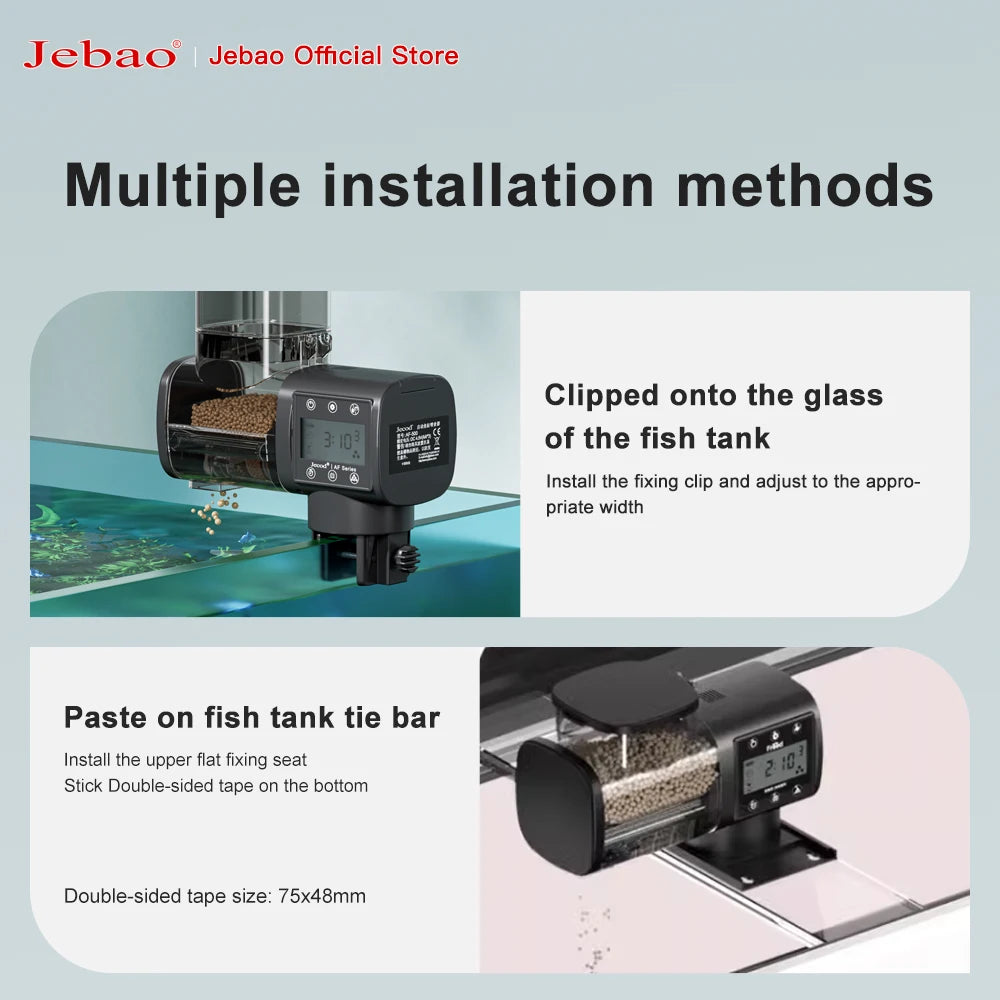 Automatic Fish Feeder with WiFi and Digital Timer Control