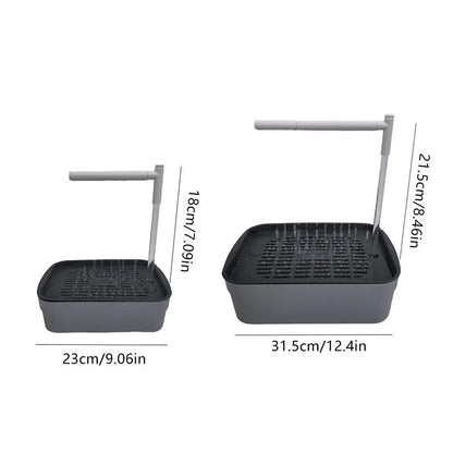 Automatic Bird Bath Tub with Circulating Water Fountain