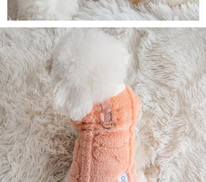 Warm Fleece Pullover Sweater for Small Dogs and Puppies