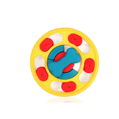 Interactive Dog Puzzle Slow Feeder Bowl for Smart Eating