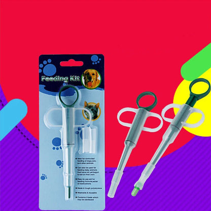 Pet Feeding Syringe for Cats and Dogs - Medicine Dispenser