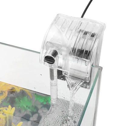 3.5W External Hang-On Aquarium Filter with Oxygen Pump