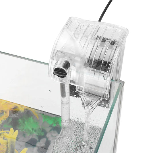 3.5W External Hang-On Aquarium Filter with Oxygen Pump