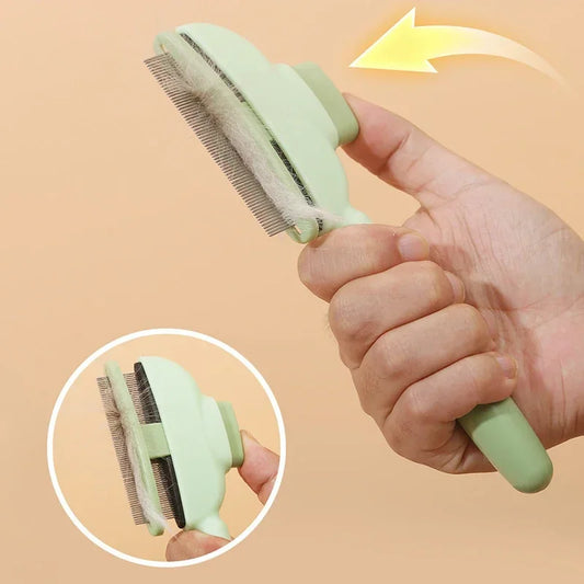 Cat and Dog Hair Removal Brush for Easy Grooming