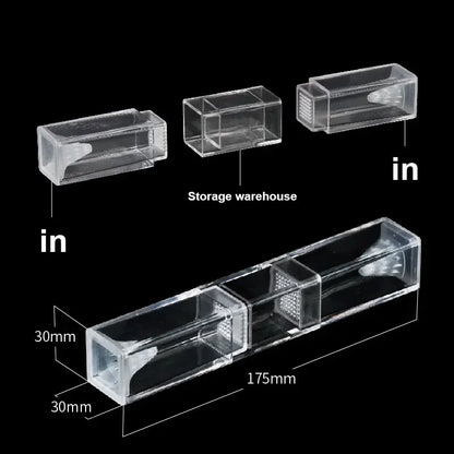 Acrylic Worm Catcher Trap for Freshwater and Saltwater Aquariums