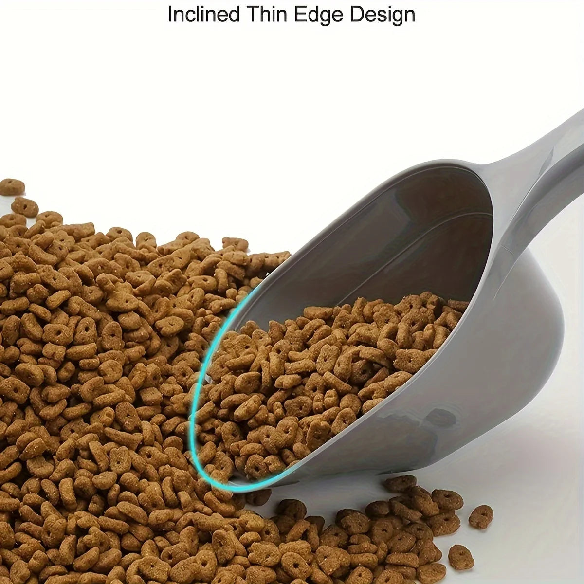 Large Capacity Pet Food Scoop for Cats and Dogs