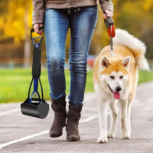 45CM Long Handle Pet Pooper Scooper for Dogs and Cats