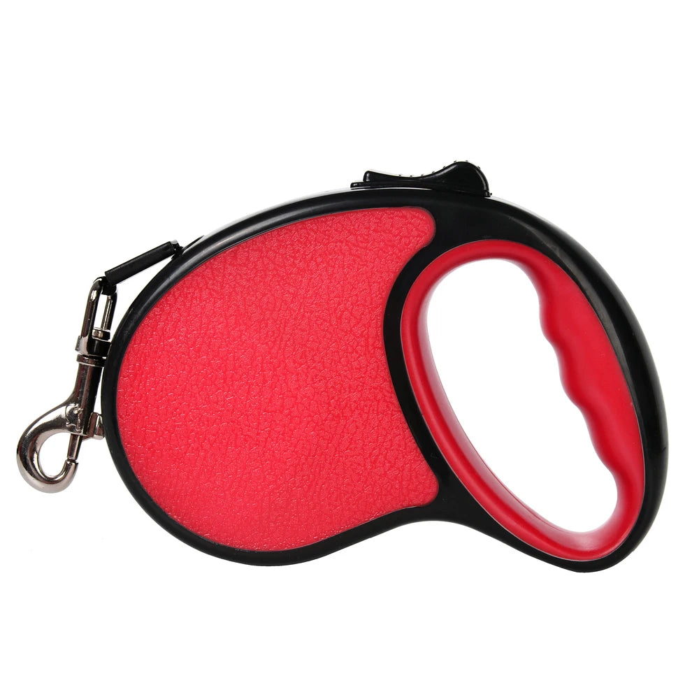 Automatic Retractable Dog Leash with Nylon Rope and Harness