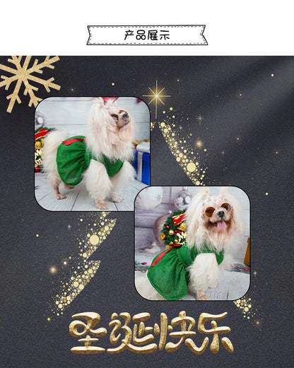 Christmas Dog Dresses - Cute Holiday Apparel for Pets