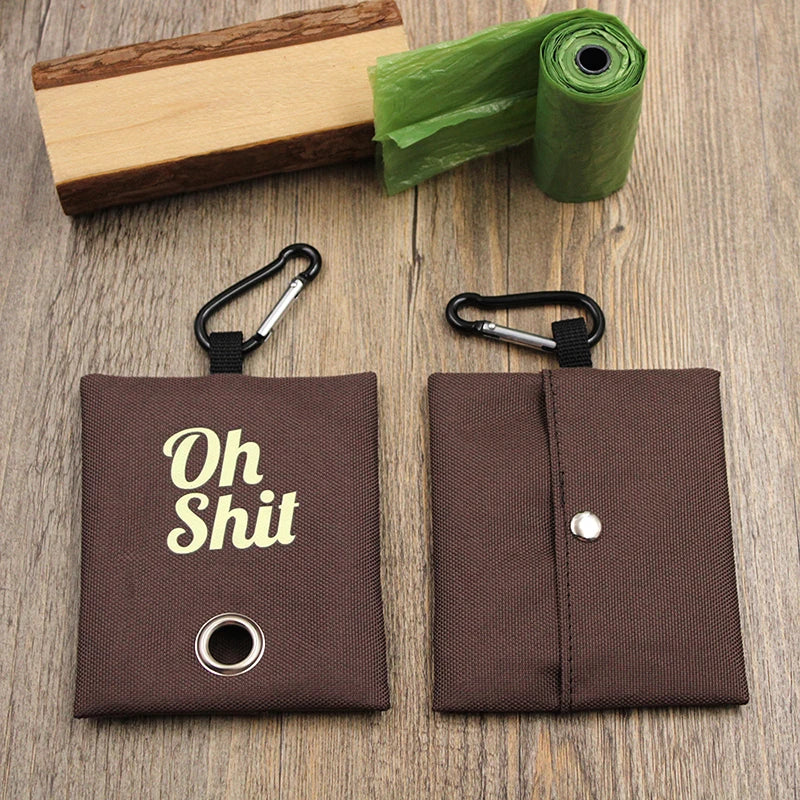 Portable Dog Poop Bag Dispenser for Outdoor Use