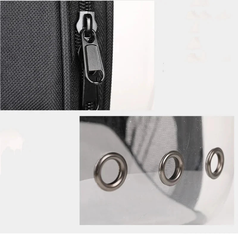 Transparent Cat Travel Backpack - Breathable Carrier for Pets