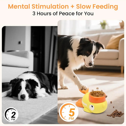 Puzzle Food Dispenser Dog Toy for Mental Stimulation