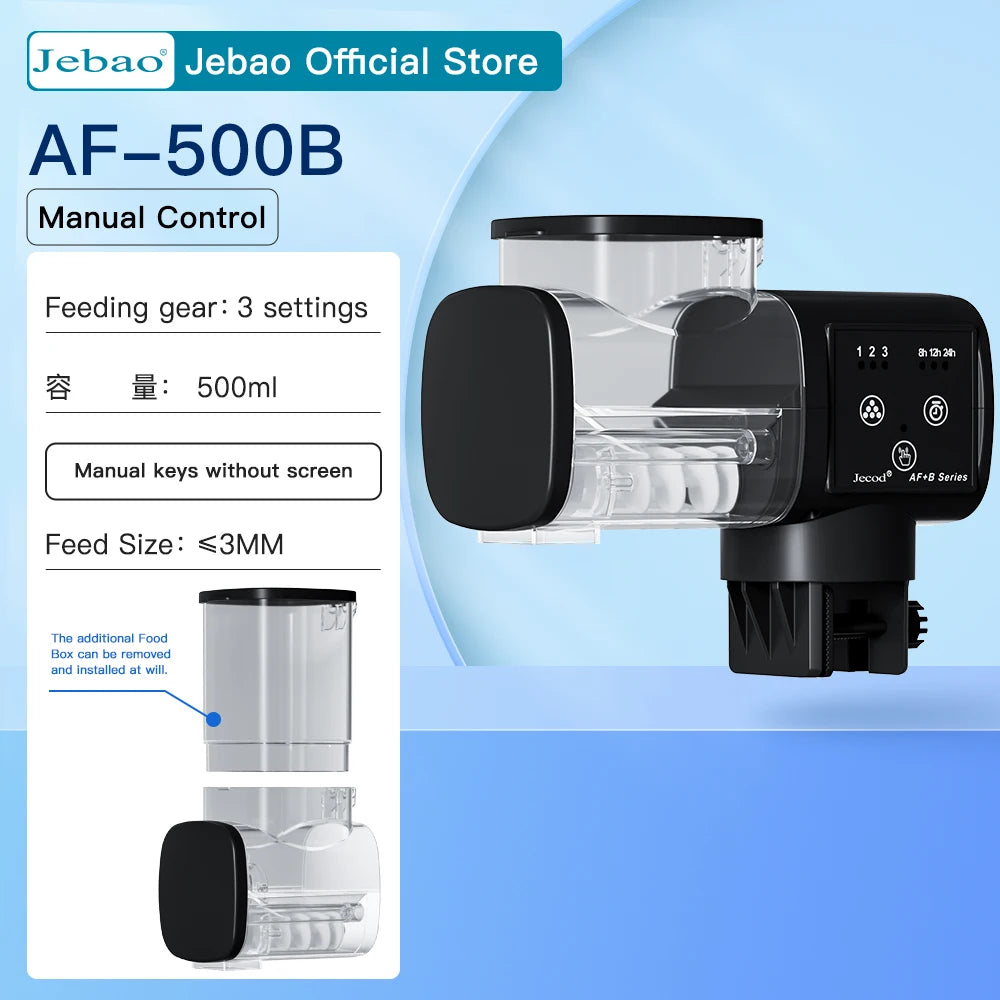 Automatic Fish Feeder with WiFi and Digital Timer Control