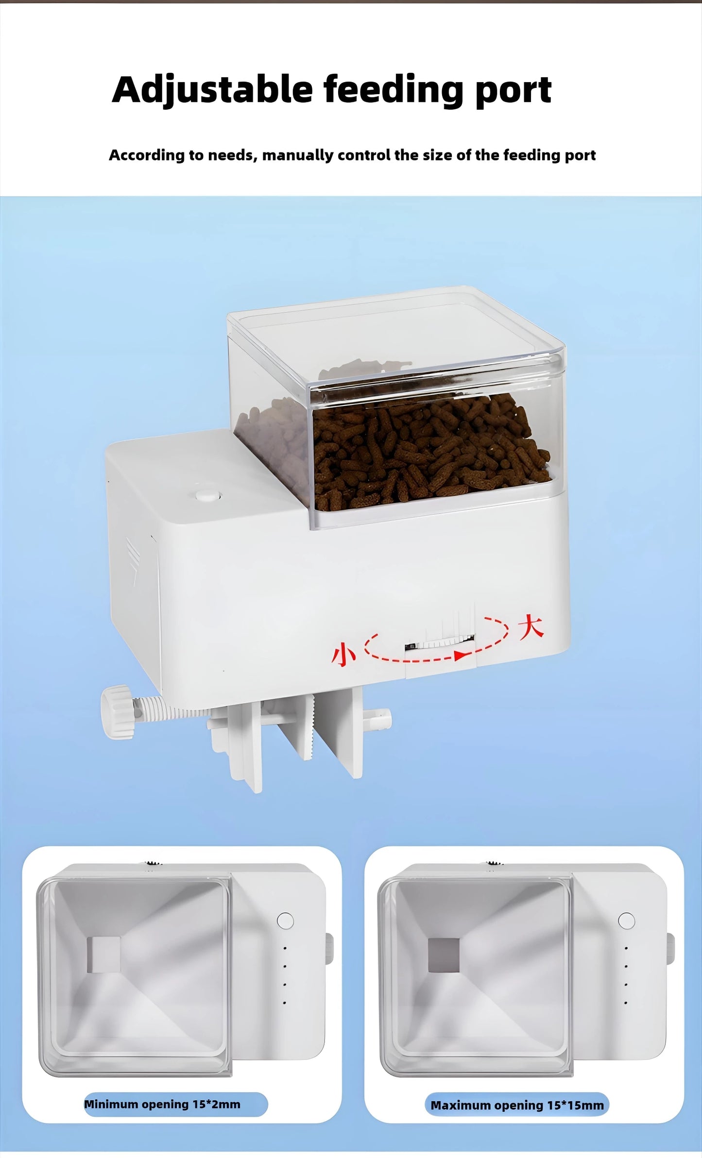 Smart Fish Feeder with Timer - Perfect for Fish and Turtles