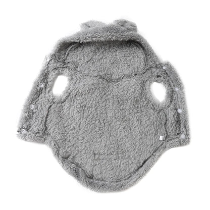 Fleece Hoodie for Small Dogs and Cats - Warm Winter Coat