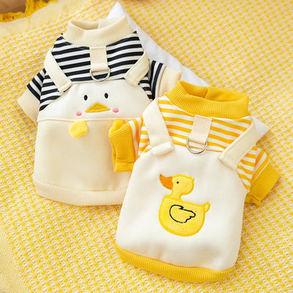 Cute Dog Hoodie Sweatshirt for Small Breeds - Winter Coat