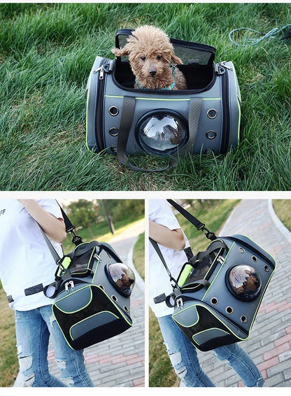 Breathable Pet Carrier Bag for Cats and Small Dogs