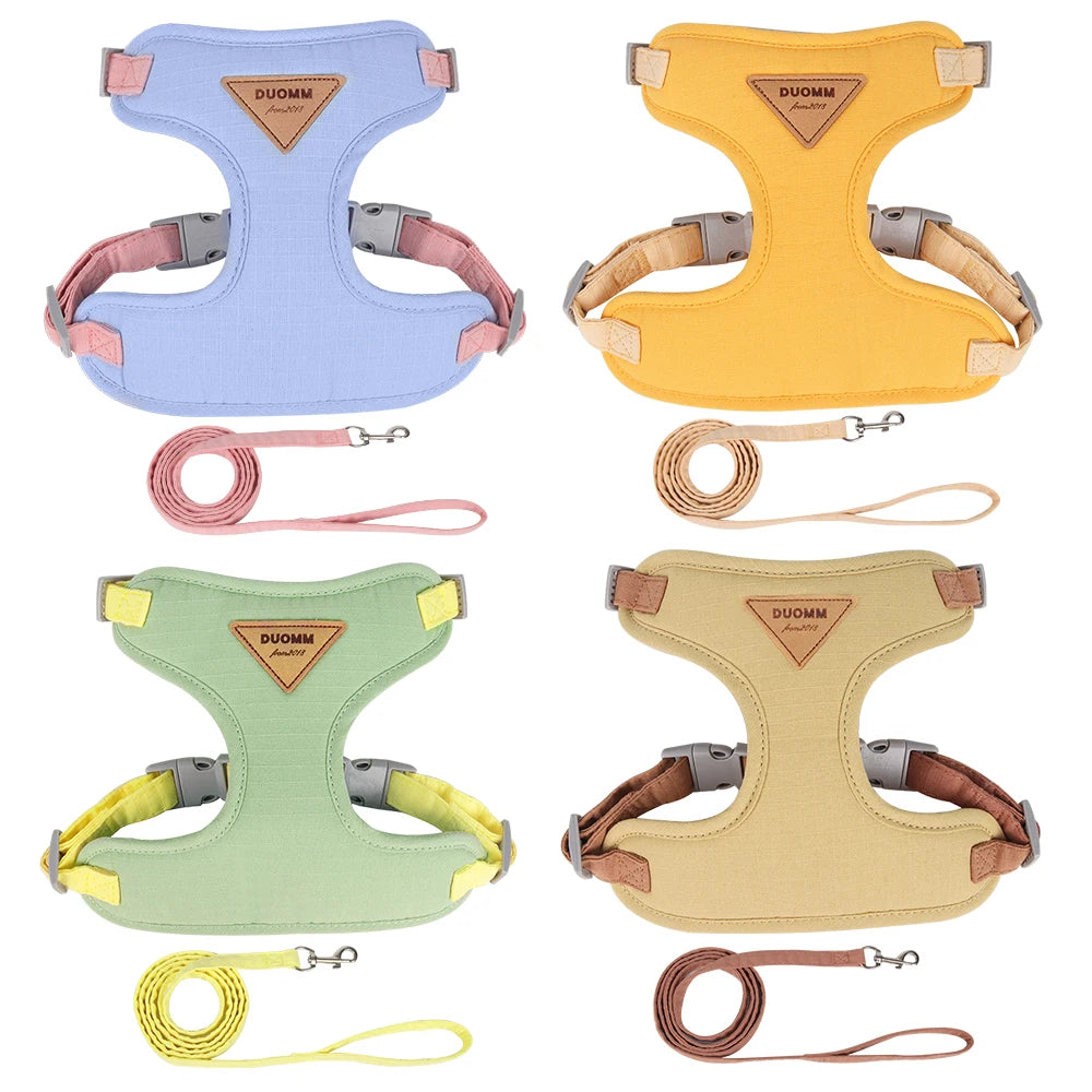 Adjustable Harness and Leash Set for Small Dogs and Cats