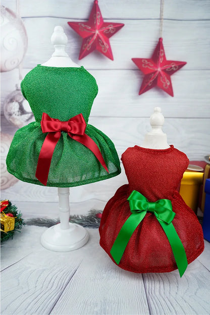 Christmas Dog Dresses - Cute Holiday Apparel for Pets