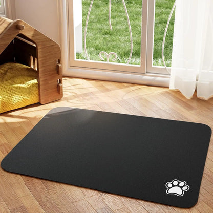 Absorbent Pet Feeding Mat for Dogs and Cats - Easy to Clean