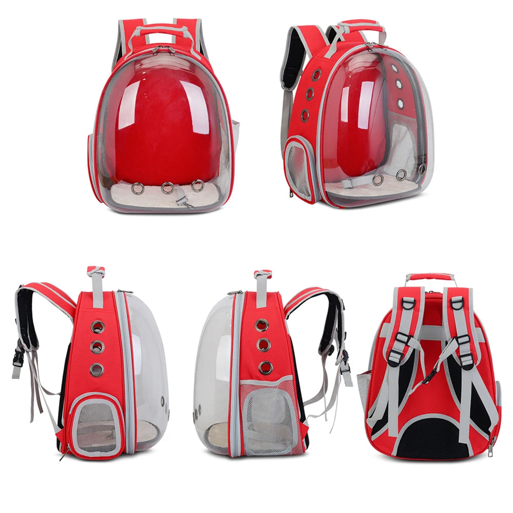 Breathable Cat and Dog Carrier Backpack for Travel