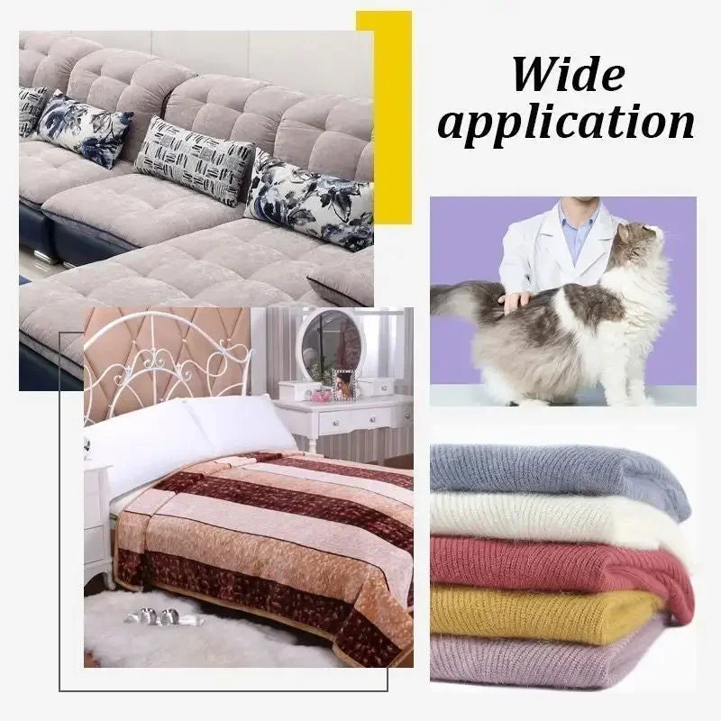 Silicone Double-Sided Pet Hair Removal Brush for Home Use