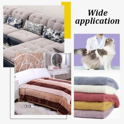Silicone Double-Sided Pet Hair Removal Brush for Home Use