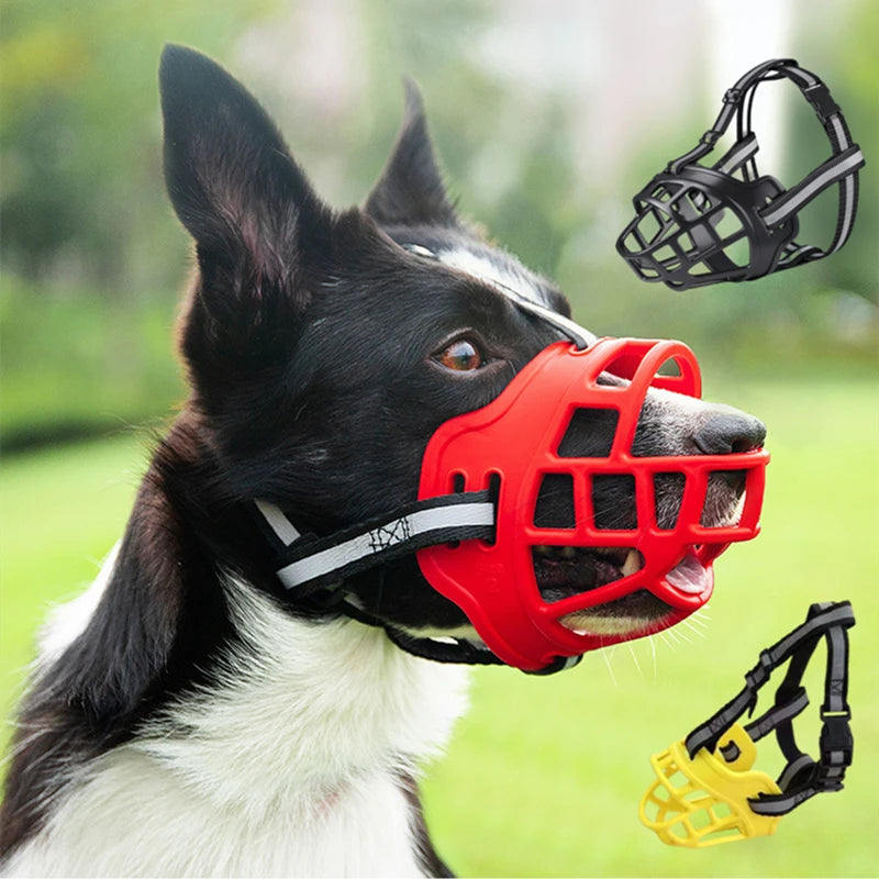 Breathable Dog Muzzle for Barking and Biting Prevention