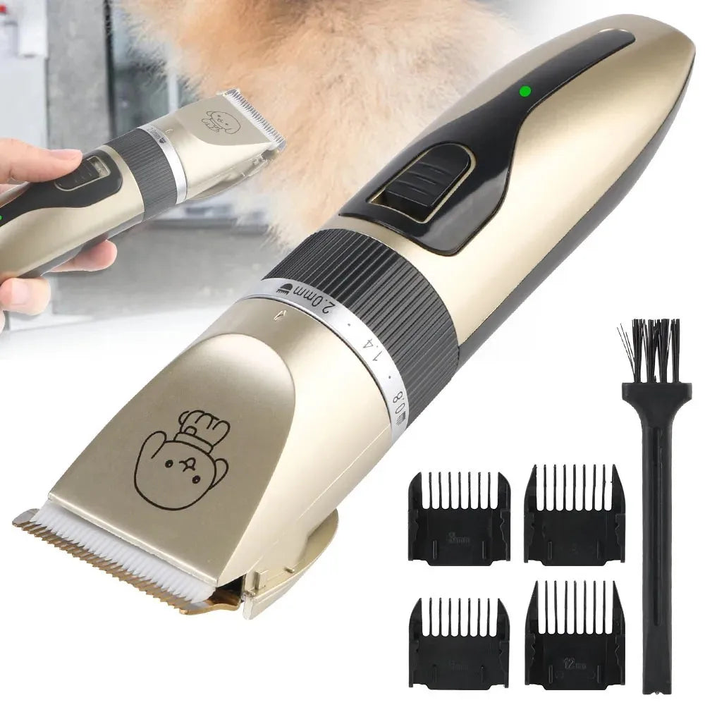 Electric Pet Grooming Tool Set for Dogs and Cats