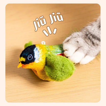 Interactive Wall Hanging Cat Toy with Sound and Catnip