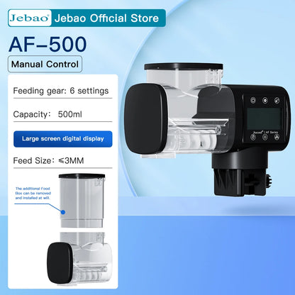 Automatic Fish Feeder with WiFi and Digital Timer Control