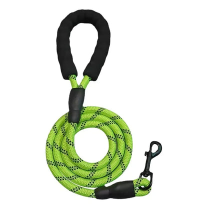 Reflective Dog Leash for All Sizes - Durable & Safe