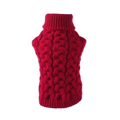 Knitted Sweaters for Small Dogs and Cats in Autumn/Winter