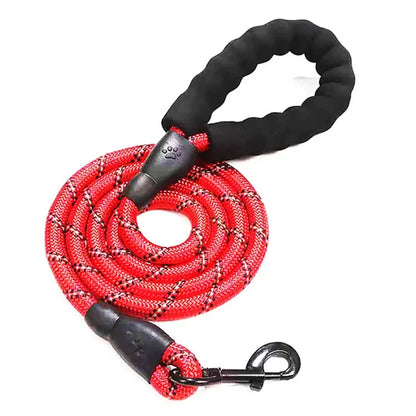 Reflective Dog Leash for All Sizes - Durable & Safe
