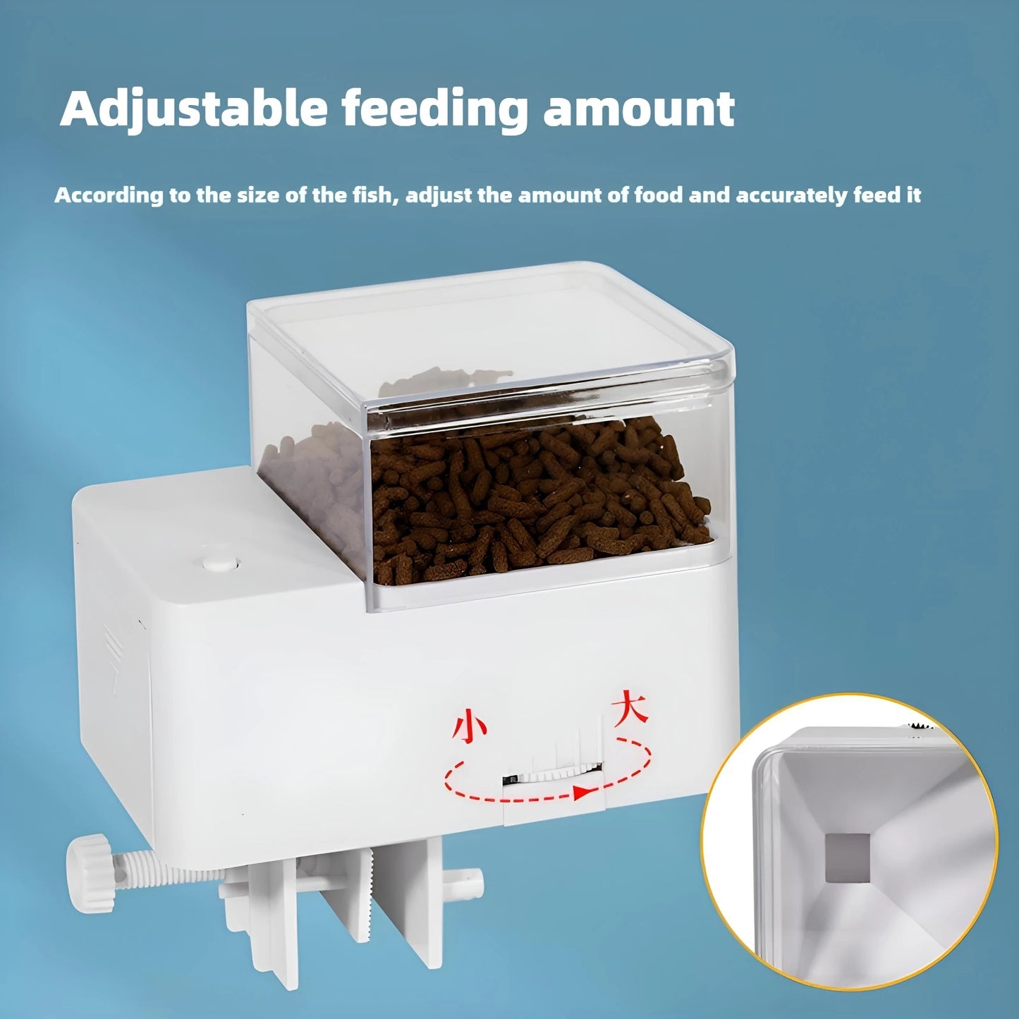 Smart Fish Feeder with Timer - Perfect for Fish and Turtles