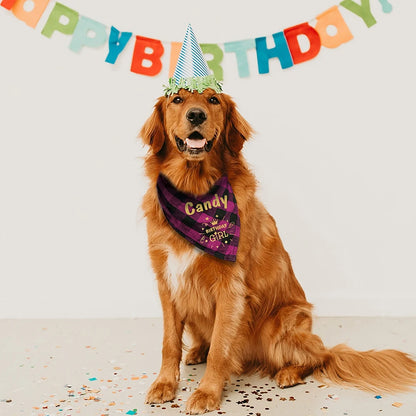 Personalized Pet Bandana Collar for Dogs and Cats