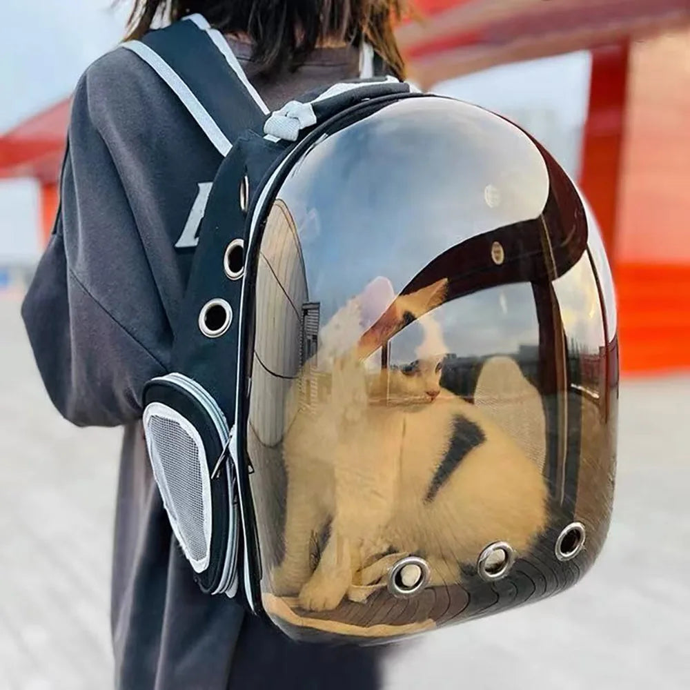 Breathable Cat and Dog Carrier Backpack for Travel