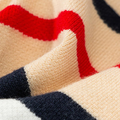 Striped Cardigan Sweater for Small Dogs and Cats