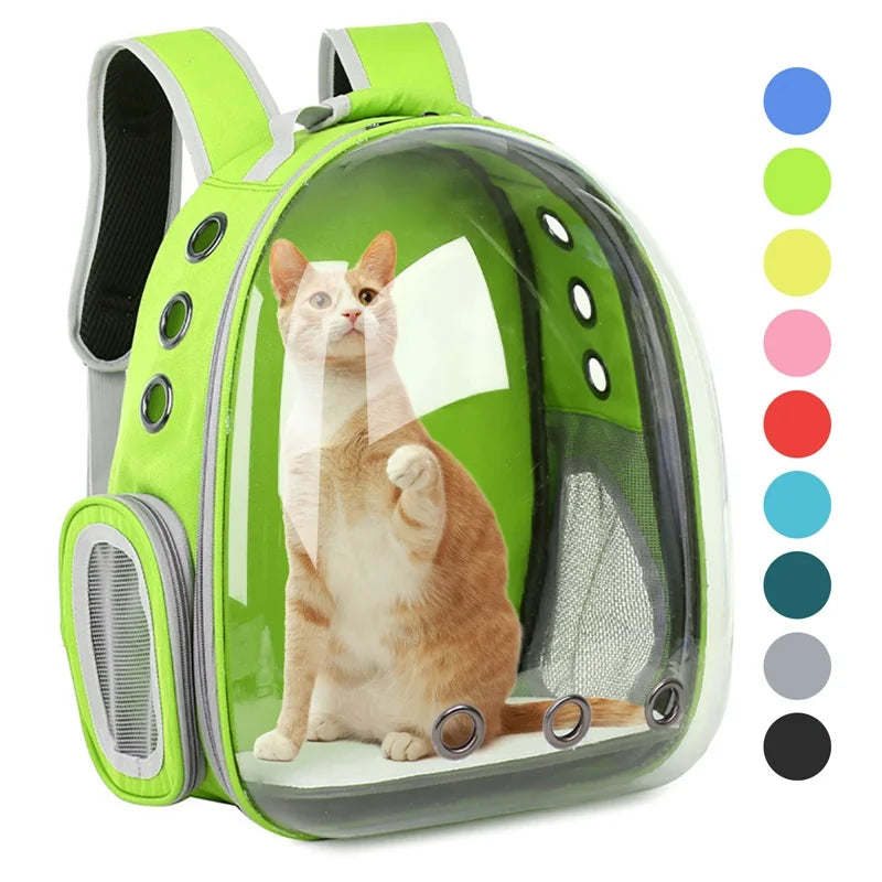 Breathable Cat and Dog Carrier Backpack for Travel