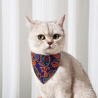 Adjustable Triangle Scarf for Dogs and Cats, XS-L