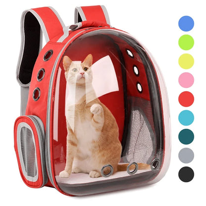 Breathable Cat and Dog Carrier Backpack for Travel