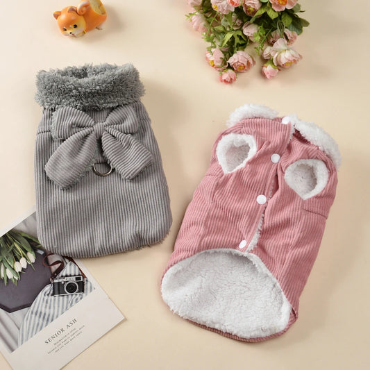 Warm Cat Costume Vest for Small to Medium Cats