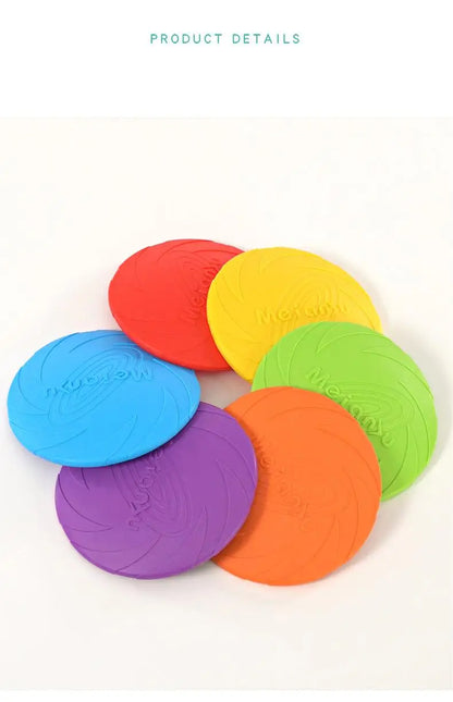 Bite-Resistant Flying Disc for Dog Training and Play