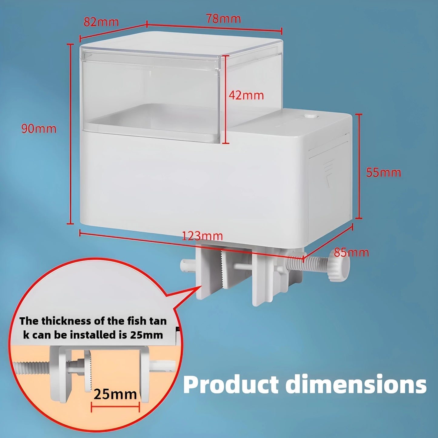 Smart Fish Feeder with Timer - Perfect for Fish and Turtles