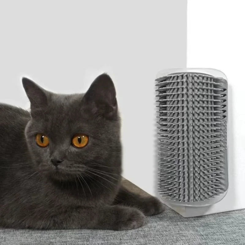 Self-Cleaning Cat Massage and Pet Hair Removal Brush