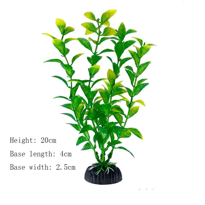 Artificial Aquarium Plants - Green Water Grass Decoration