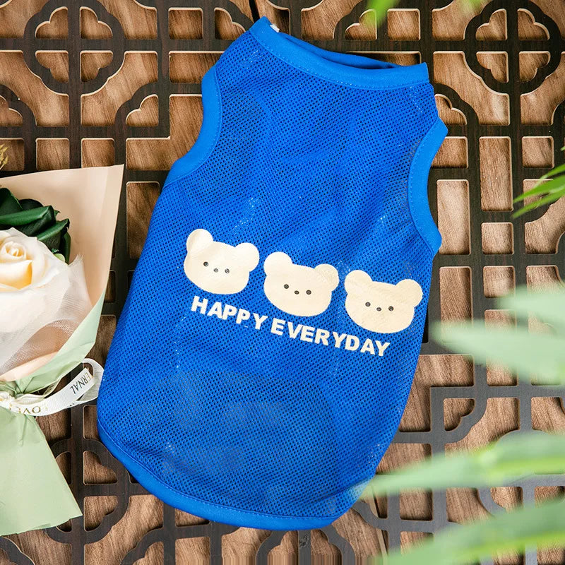 Summer Vest Tshirt for Small Dogs and Puppies